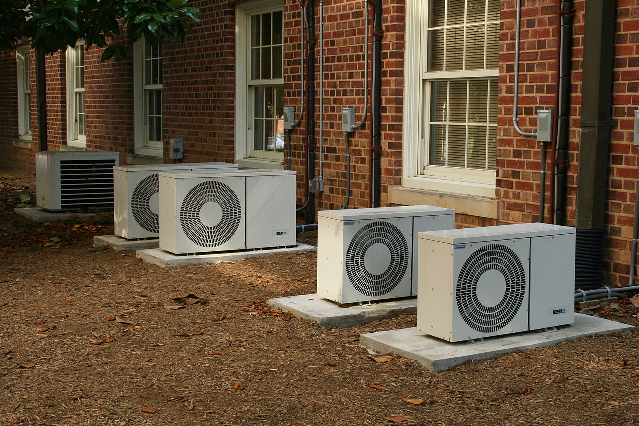 Multiple central AC units