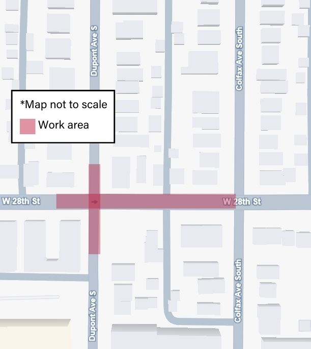 Lowry Hill East work area