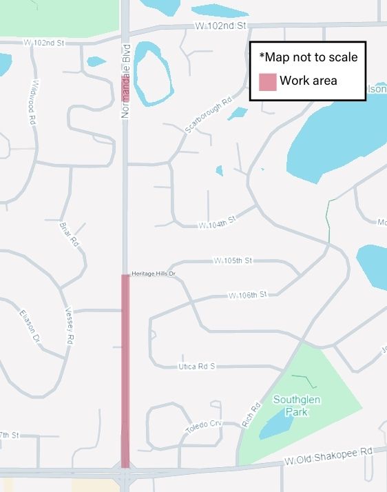 Bloomington work area