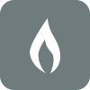 natural gas flame icon