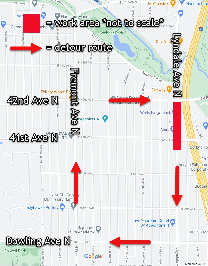 CNP Map of Mpls Penn Ave and Detour Route.jpg