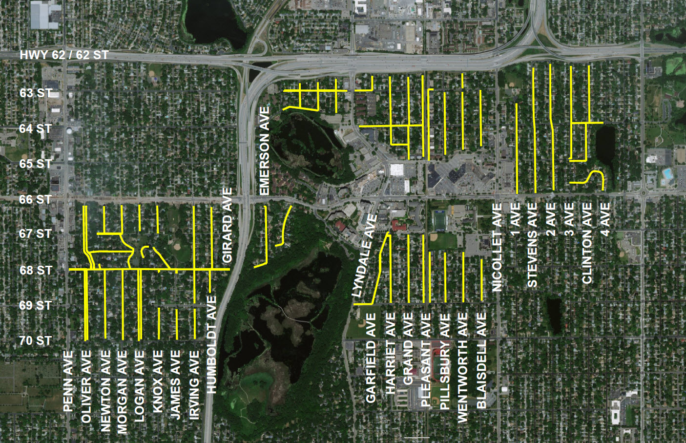 CenterPoint Energy Map of Richfield 2019 Reconstruction Project 84719950.jpg